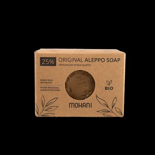 Seife BIO Aleppo-Olive – Lorbeer 25% MOHANI
