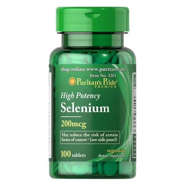 Selen 200mcg Selen 100 Tabletten PURITAN’S PRIDE