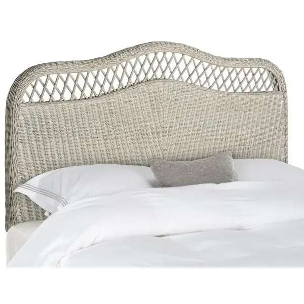 SEPHINA ANTIQUE GREY RATTAN HEADBOARD, SEA8033D-Q