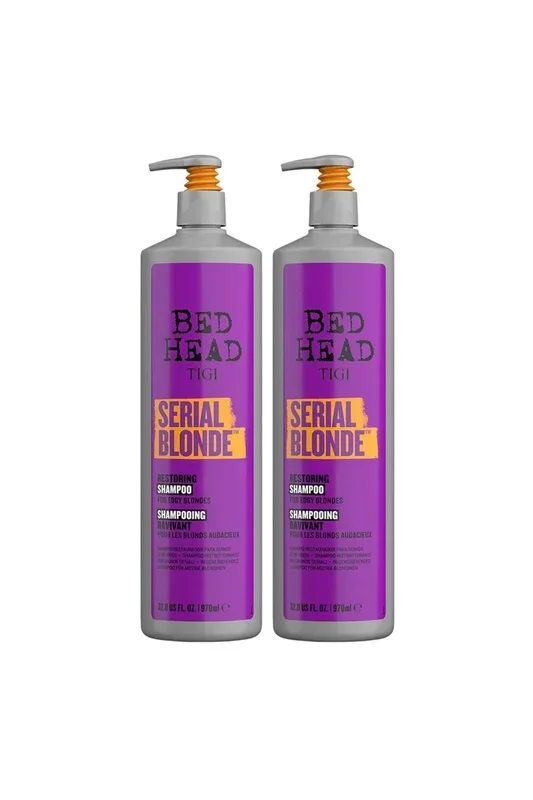 Serial Blonde ‘Shampoo’ for Damaged Hair 970ml, 2pk