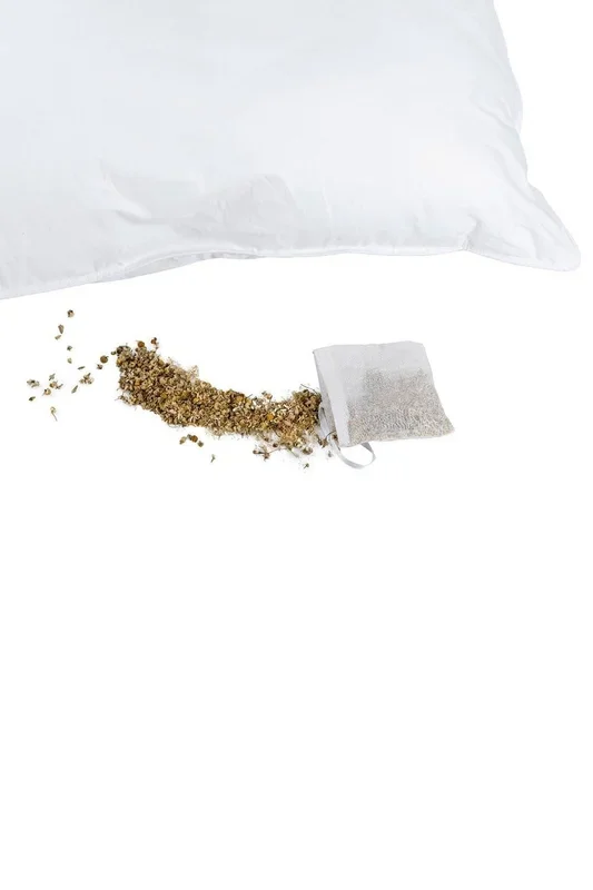 Set of Two Dried Camomile Filled Pouches for Camomile Pillow