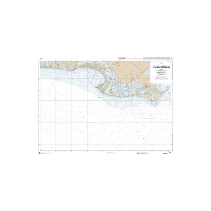 SHOM Chart 6693 – Des Saintes-Maries-de-la-Mer à Port-Saint-Louis-du-Rhône