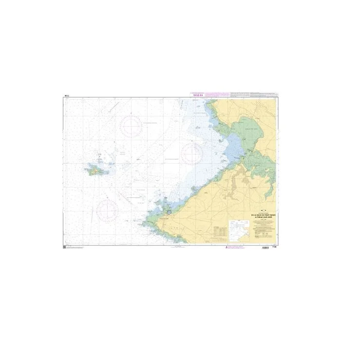 SHOM Chart 7136 – De la Baie de Pont-Mahé à Piriac-sur-Mer