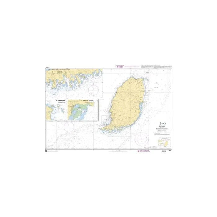 SHOM Chart 7627 – Grenada
