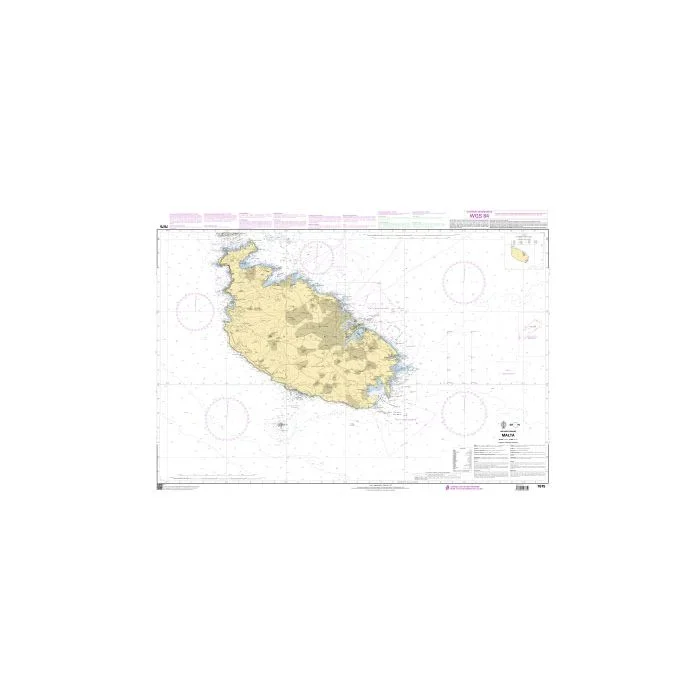 SHOM Chart 7675 – Malta