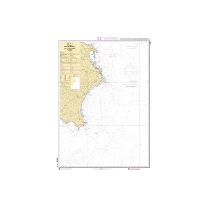 SHOM Chart 7779 – De Capo Passero à Capo Santa Croce
