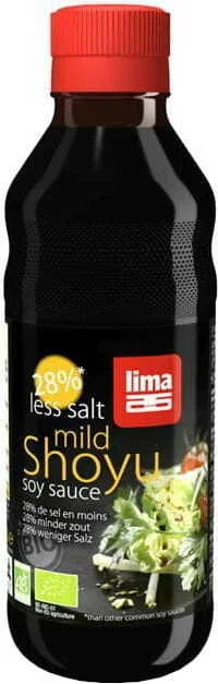 Shoyu-Sauce weniger Salz BIO 250 ml – LIMA