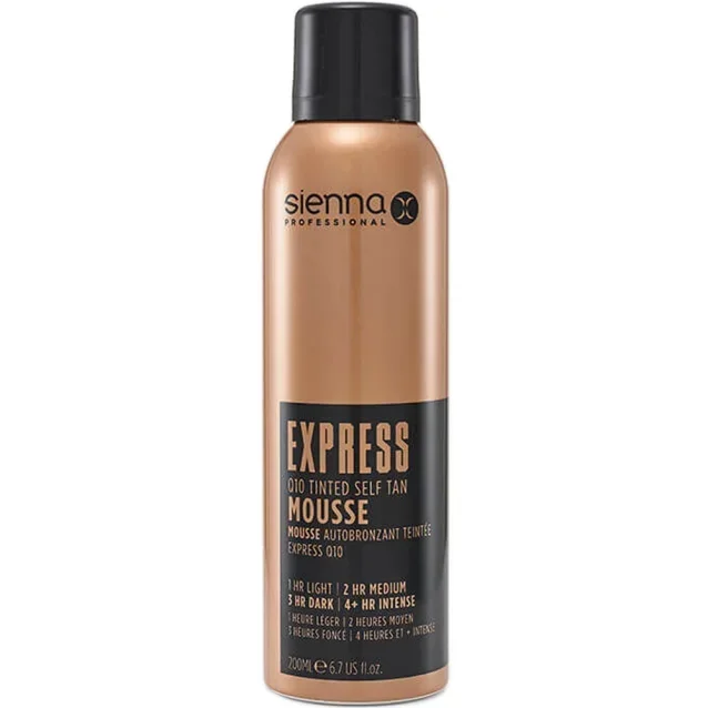 Sienna X Express Q10 Self Tan Tinted Mousse 200ml