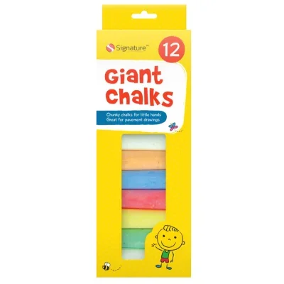 Signature Giant Chalks 12 Pack