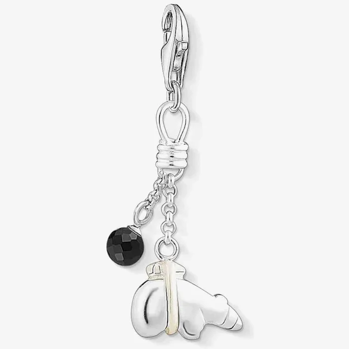 Silver Ethno Bear Charm 1332-168-11