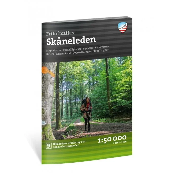 Skåneleden Calazo Outdoor Atlas