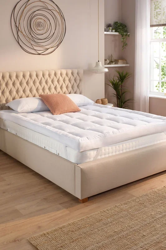 Sleep Soundly Climate Control Extra Deep 10cm Mattress Topper