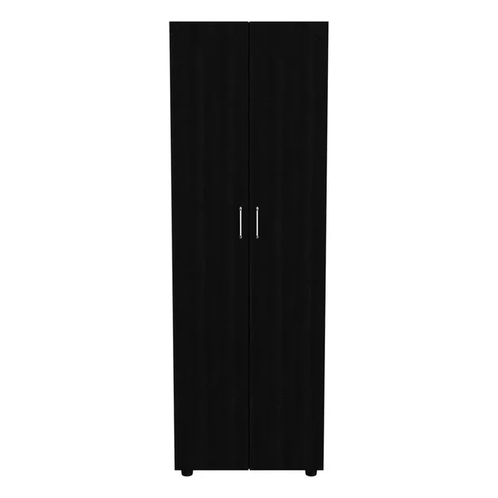 Slim Armoire Barkley, Bedroom, Black