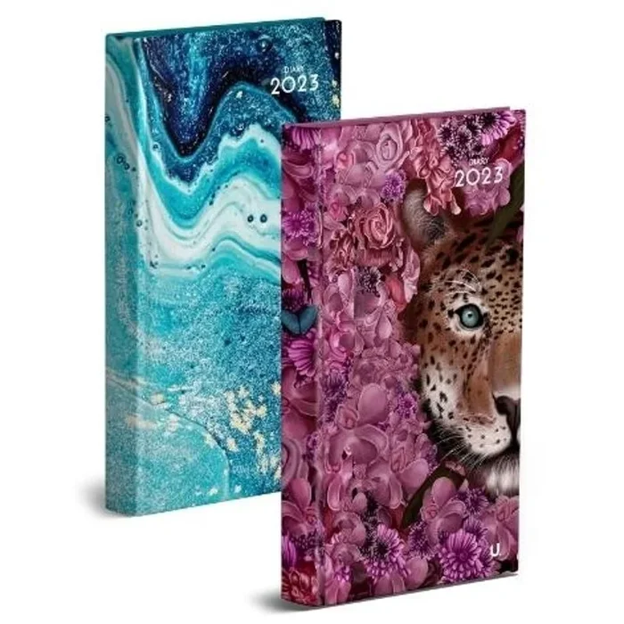 Slim Week To View Patterned Diary 2023 – Case of 12