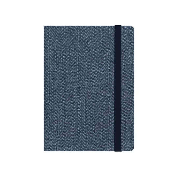 Small Weekly Diary 2020/ 2021 Blue Tweed