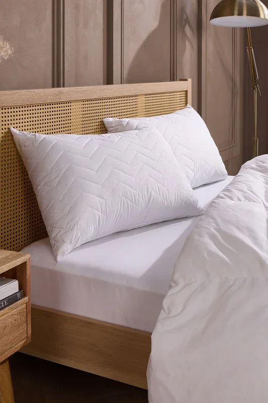 Snuggledown Scandi Rebound Pillow, Firm Support, 2 Pack