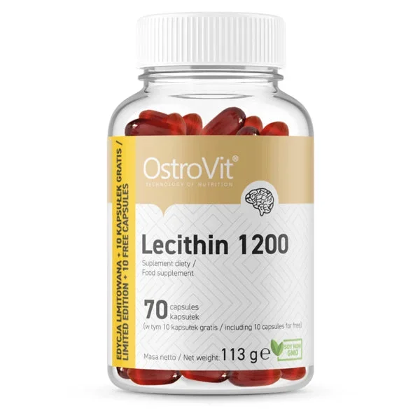 Sojalecithin Lecithin 1200 MG 70 pflanzliche Kapseln 113 g OSTROVIT