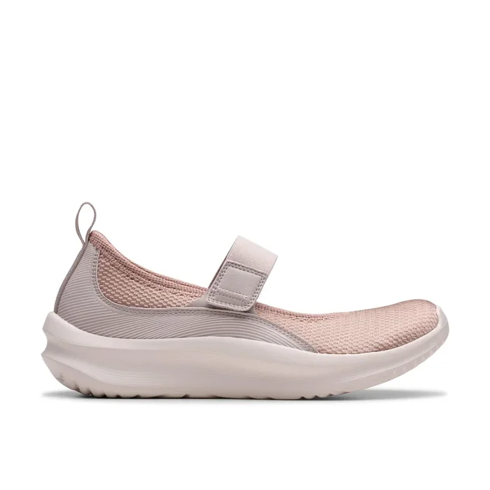 Solevana Jane Mauve Combination Mary Jane