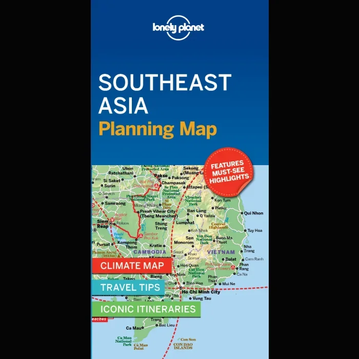 Southeast Asia | Lonely Planet Planning Map