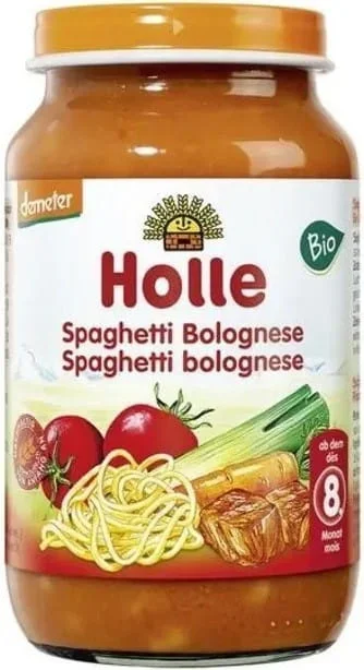 Spaghetti Bolognese Säuglingsgericht BIO 220 g – HOLLE