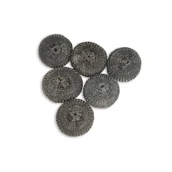 Spontex Scheuerschwamm aus verzinktem Stahl, 6 x 30 g