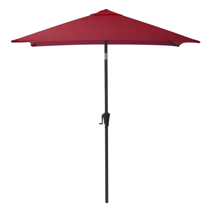 Square Patio Umbrella in Wine Red