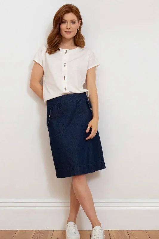 Stalbridge Denim Skirt