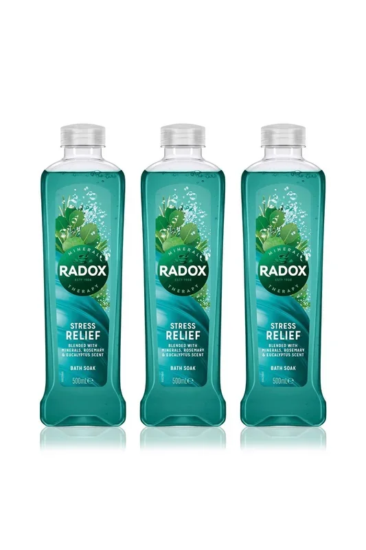 Stress Relief ‘Bath Soak’, 3 x 500ml
