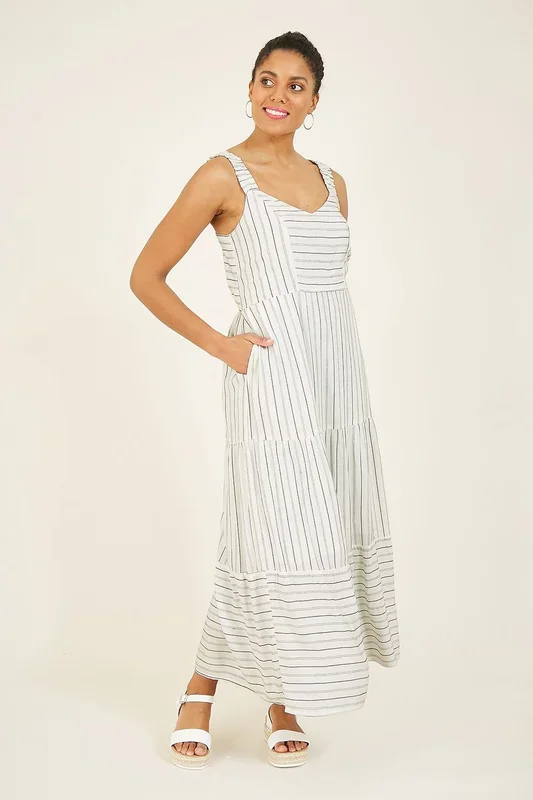 Striped ‘Cecily’ Maxi Dress