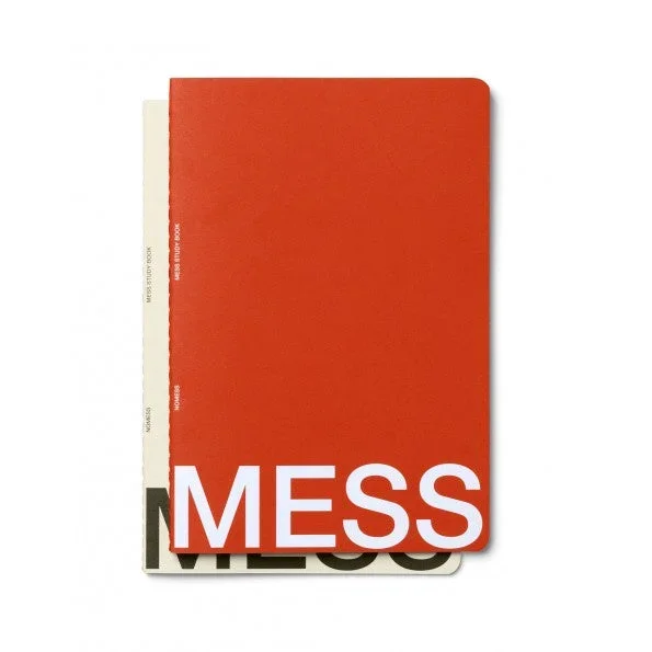 Study Books Medium Red And Biege