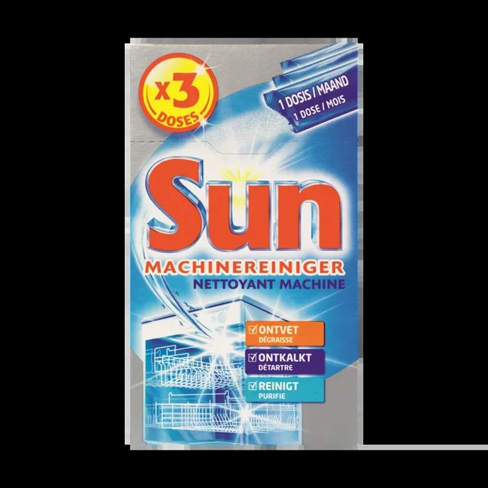 Sun Dish washing machine cleaner
