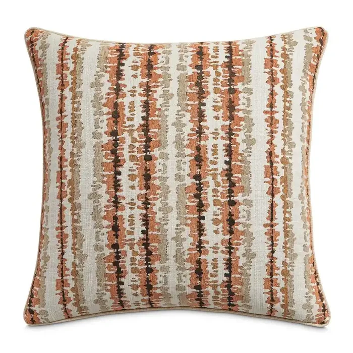 Sundance Antigua 21″ Square Throw Pillow, Set of 2 – Spice Orange