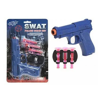 SWAT Police Crime Gun Toy Set