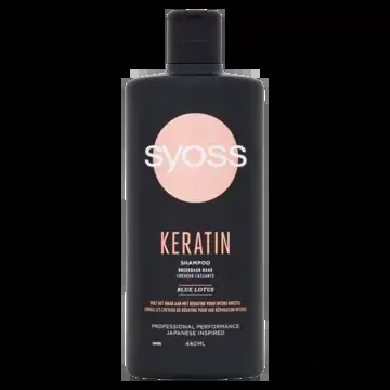 Syoss Keratin blue lotus shampoo