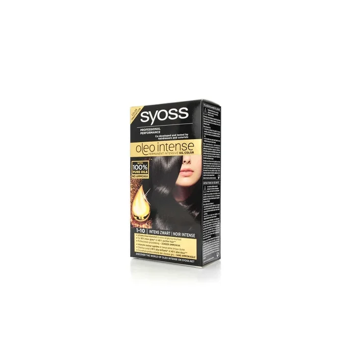 Syoss Oleo 1-10 black intens hair color