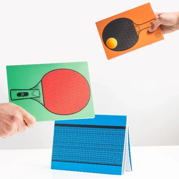 Table Tennis Notebook Set