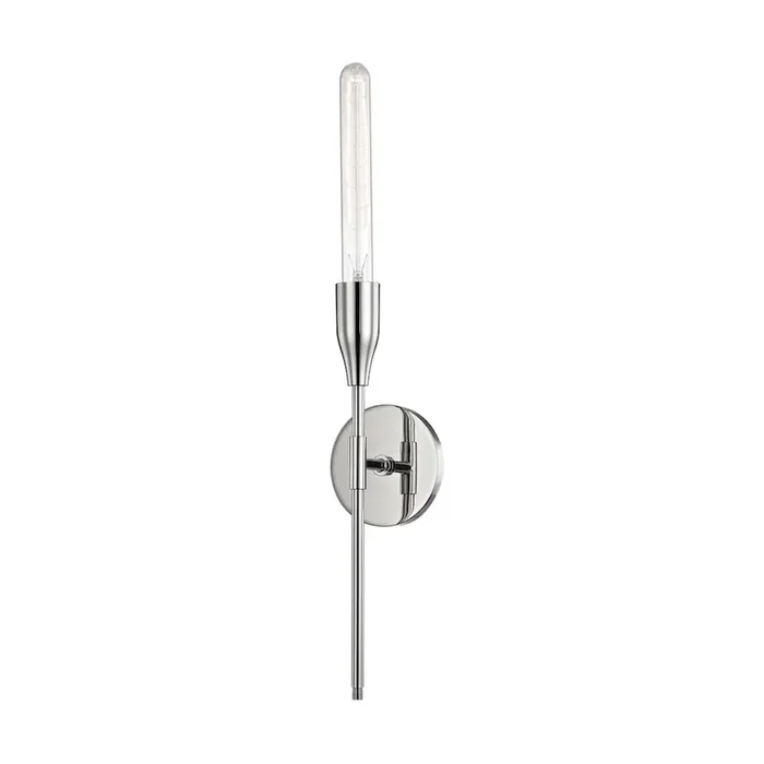 Tara Wall Sconce In Polished Nickel Color