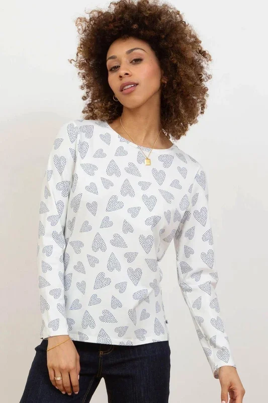 Tarrant Organic Cotton Jersey Top Love You