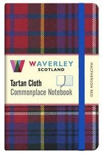 Tartan Cloth Notebook – MacPherson Red