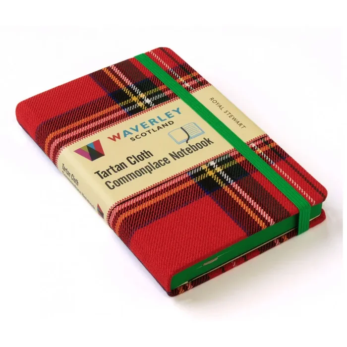Tartan Cloth Notebook – Royal Stewart