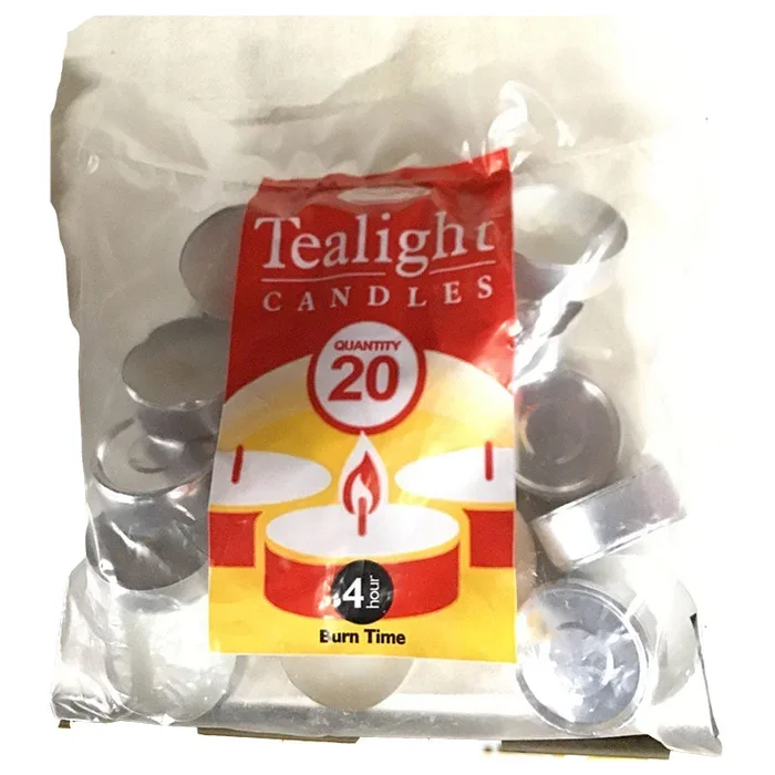 Tealight Candles 20 Pack