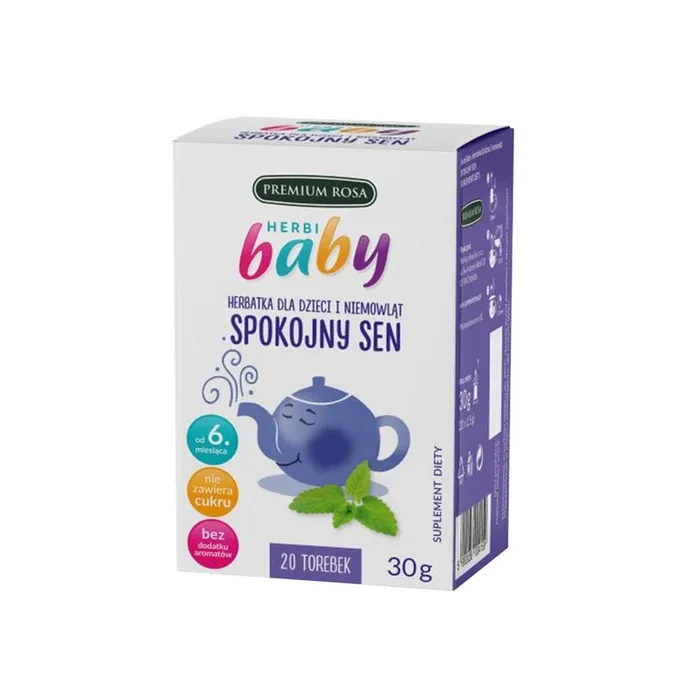 Tee für Kinder und Kleinkinder erholsamer Schlaf 20 Beutel PREMIUM ROSA