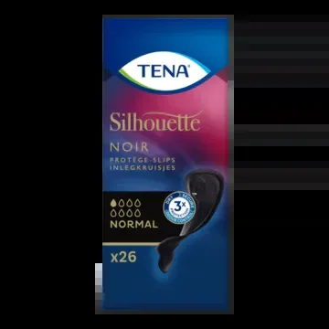 Tena Silhouette noir pantyliners