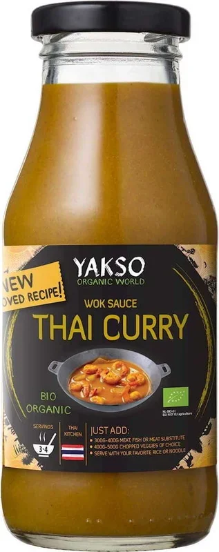 Thai-Curry-Sauce BIO 240 ml – YAKSO