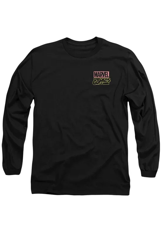 The Avengers Assemble Long Sleeve T-Shirt, Black