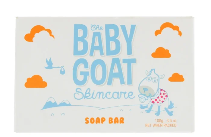 The Baby Goat Skincare Pure Goat’s Milk Soap 100g