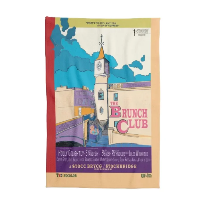 The Brunch Club Stockbridge Tea Towel