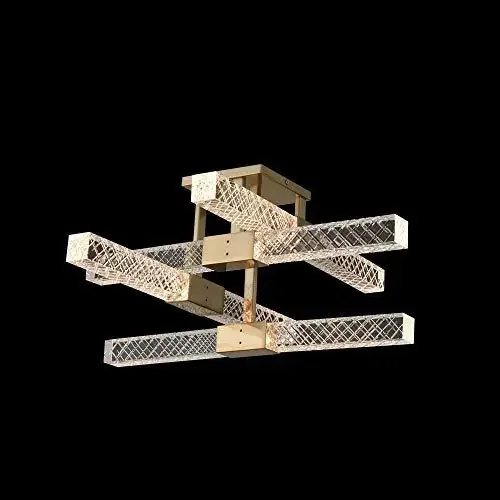 The CrystalCascade Flush Mount, Belen Kox
