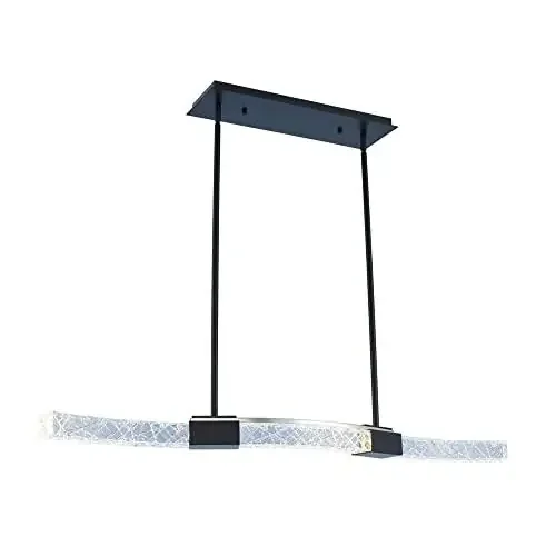 The CrystalGlow LED Island Pendant, Belen Kox
