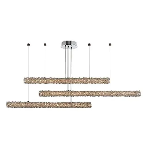 The MultiCrystal LED Island Pendant Light, Belen Kox